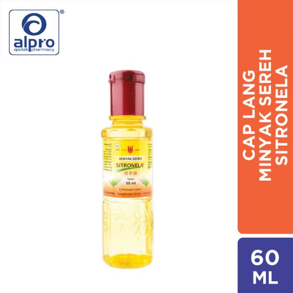 Minyak Sereh Sitronela Cap Lang 60Ml